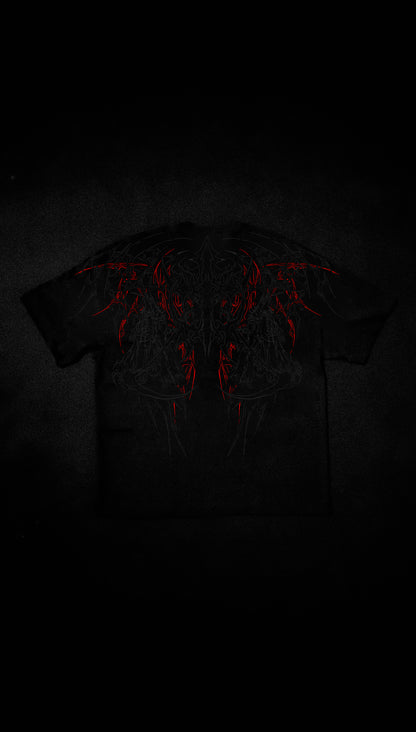 "STOPMIND" OVERSIZED TEE - VERMELHO