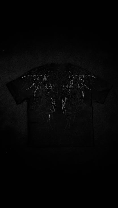 "STOPMIND" OVERSIZED TEE - BRANCO